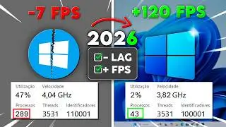 HOW TO OPTIMIZE WINDOWS AND GET MORE FPS AND PERFORMANCE IN 2026! 🔥🚀