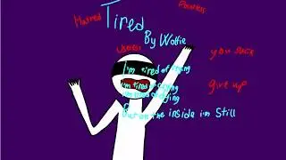 Tired | a short poem by Wolfie