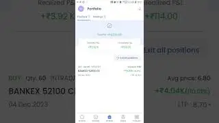 Live 4/12 BANKEX Expiry Rule Based Trading in Python