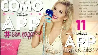 Como baixar app pago de graça + usar 11 melhores app de foto!