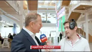Martin brundle Grid Walk... but different!! Sky Sports F1