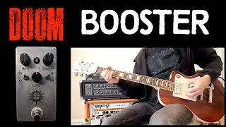 Doom Metal Boost Guitar pedal