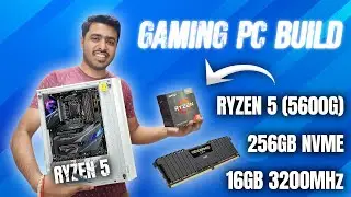 Budget Gaming & Editing PC Build: Ryzen 5 5600G, A520, 16GB RAM, NVMe SSD | Step-by-Step Guide!