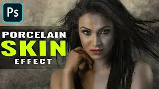 How to Create Porcelain Skin Effect in Photoshop - Just 1 Minute | Photoshop Tutorial