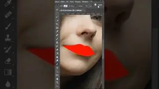 create natural lipstick  in photoshop 