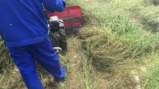 alfalfa cutting machine reaper head for tiller