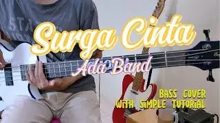 Surga Cinta - Ada Band | Bass Cover | Chord Dasar