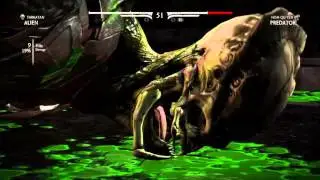 Mortal Kombat X Alien X Ray move