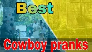 Best Cowboy Prank. Comyde Fun. Best Statue Prank. #Cowboy_prank #Best_Pranks @prankvideo1100