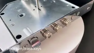 Euro Standard 90mm High Security lever lock Mortise Door lock body