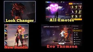 New All Emote Review Free Fire | Evo Thomson  | Free Fire New Event || IPM Free Fire