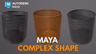 Maya 10-minutes Modeling Challenge: Complex Modeling in maya |3D Modeling