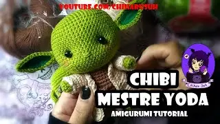 Chibi Mestre Yoda -  Amigurumi Tutorial - #ChiharuSuh