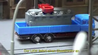 Meine Modellbahnanlage im Maßstab 1 : 160. Folge 70   Das Industrie Modul Teil  9