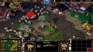 Warcraft 3: Zombie Hunt Map - Solo Gameplay