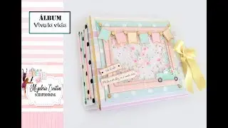 TUTORIAL: crea paso a paso tu primer álbum Scrapbooking ✅