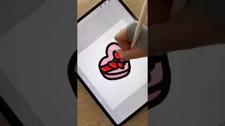 How to draw a cute valentines day gift🥹💝 #art #draw #drawing #digitalart #drawingtutorial