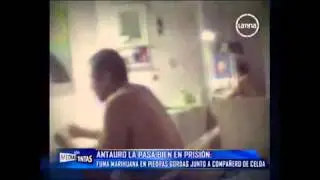 Antauro Humala vive con privilegios en la carcel. Fuma marihuana