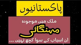Inflation in Pakistan causes || پاکستان میں موجودہ مہنگائی کے اسباب