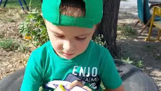 Mariupol brought watermelons to children in Kamensk.
