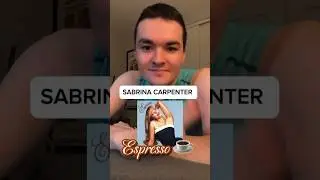 Anyone up for espresso ☕️ @sabrinacarpenter? #sabrinacarpenter #espresso #ljlavancil #singing #fyp