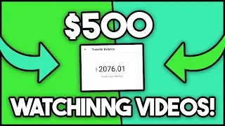 Earn $500 To Watch ANYTHING | Make Money Online 2022