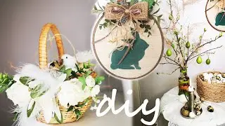 DIY Easter decor. Decorating your home for Easter.