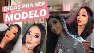 Como me tornei modelo de maquiagem!