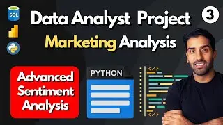 Data Analyst Portfolio Project - Enriching Data With Sentiment Analysis - Power BI, SQL & Python