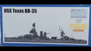 BB-35 USS Texas unboxing