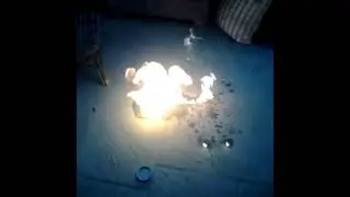 Fire on foot