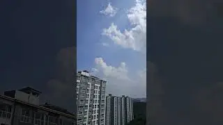 "조작 불가" 신기한 하늘 현상..  초거대 강아지 (24. 9. 7)