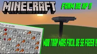Mob Trap Mais facil De Fazer no Minecraft 1.19 !!!