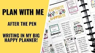 WRITING IN MY PLANNER | AFTER THE PEN