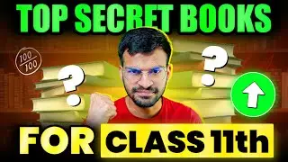 Best BOOKS📚 used by Me(Topper of Boards) for CLASS 11 | Must Watch Video for All Students