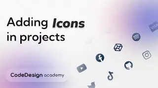 Adding icons in your CodeDesign Project | CodeDesign Academy