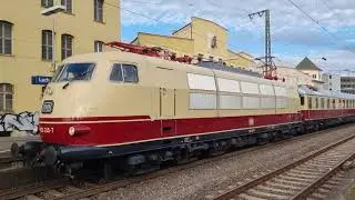 Sie ist und bleibt die schönste Lokbaureihe - 103 245 in Ludwigsburg