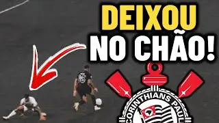 WESLEY DEIXA ADVERSÁRIO NO CHÃO - CORINTHIANS X FORTALEZA