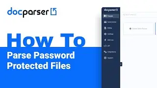 Docparser Academy: How to Parse Password Protected Files