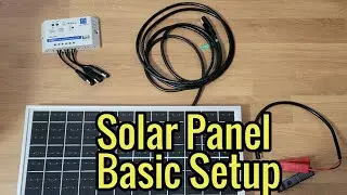 Solar Panel Basic Setup
