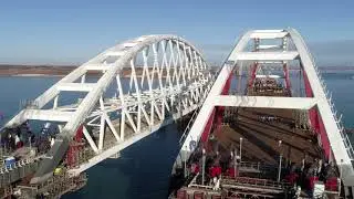 Керченский мост 14 октября 2017  УКРАИНЦЫ  ПЕРЕСТАЛИ НАЗЫВАТЬ КЕРЧЕНСКИЙ МОСТ «ДЕКОРАЦИЕЙ»