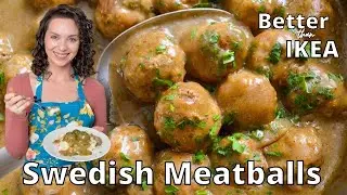 Better than IKEA Swedish Meatballs | Gluten Free | Low Fodmap Recipes | Grit and Groceries