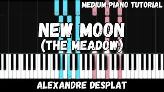 Alexandre Desplat - New Moon (The Meadow) (Medium Piano Tutorial)