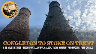 Congleton to Stoke on Trent - Biddulph Valley Way & Canal Towpath