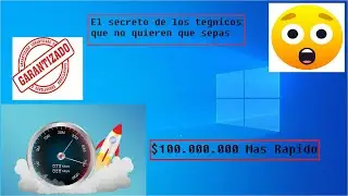 🚀Como ACELERAR Windows al %100 000 000 🎉🚀 ACELERAR Windows Al Máximo Todos Los Trucos 🧲🐱‍🏍.