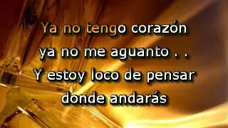 Partiendome El Alma - Conjunto Primavera - Karaoke demo