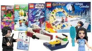 Every LEGO 2020 Advent Calendar Door Opening - Day 1
