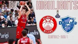 Olimpia Milano - Sassari Gara 1 Highlights