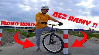 Rower bez koła i ramy?!😮 Sprawdź czy to możliwe! |MTB Stunt|