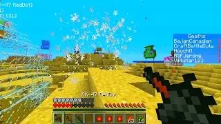 Minecraft GUN MOD DEATHMATCH #1 (Bikini Bottom) with Vikkstar & Friends!